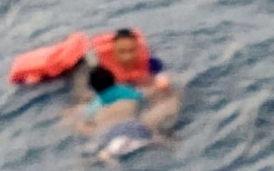 Man Pulled to Safety After Jumping from Ferry