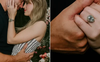 Taylor Swift and Travis Kelce announce their engagement in a fairytale setting