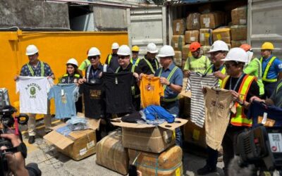 BOC seizes ₱482 million worth of fake branded clothes